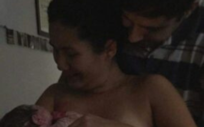 Relato de parto da Sarah, nascimento da Clara