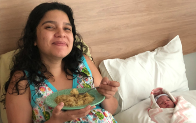 Relato de parto da Thais, nascimento da Maguzinha