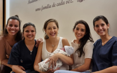 Relato de parto da Renata, nascimento da Letícia